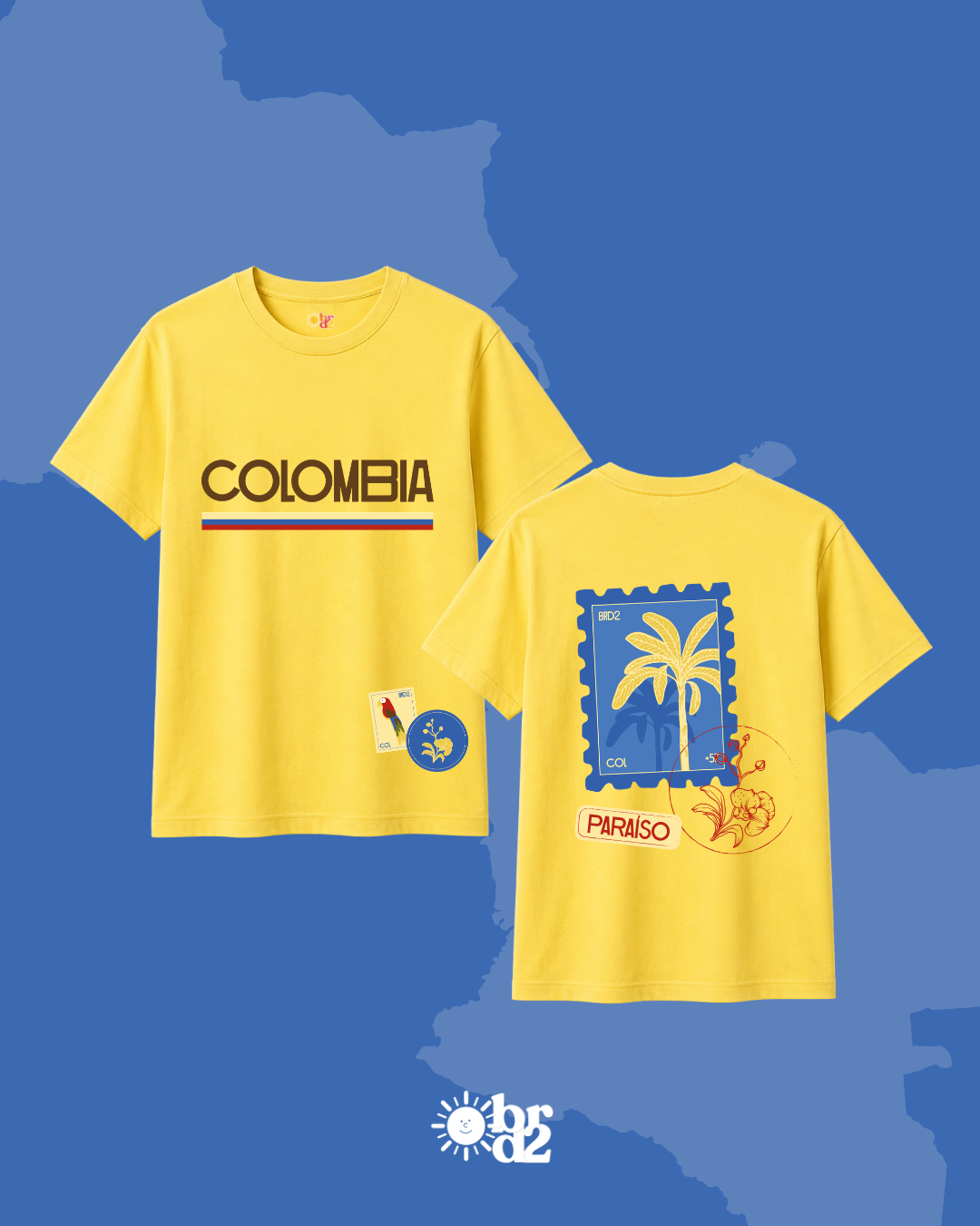 Camiseta - Colombia es un paraíso