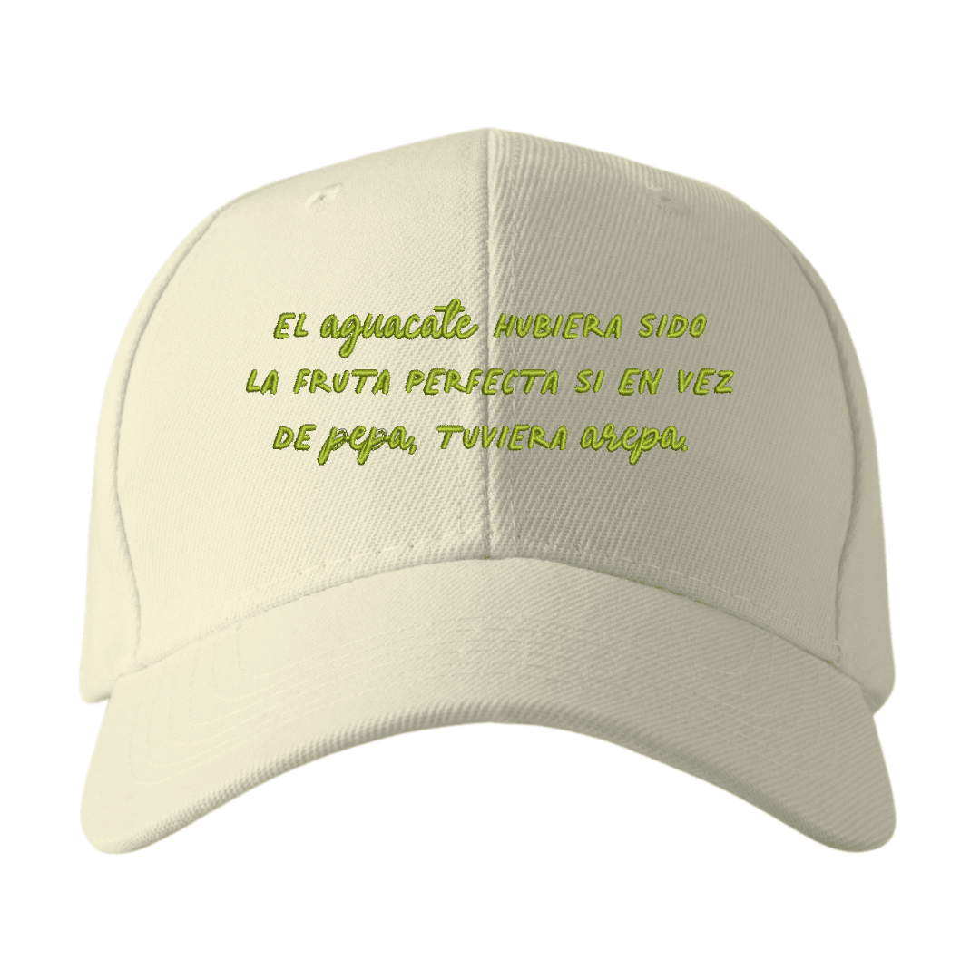 Gorra aguacate la fruta perfecta