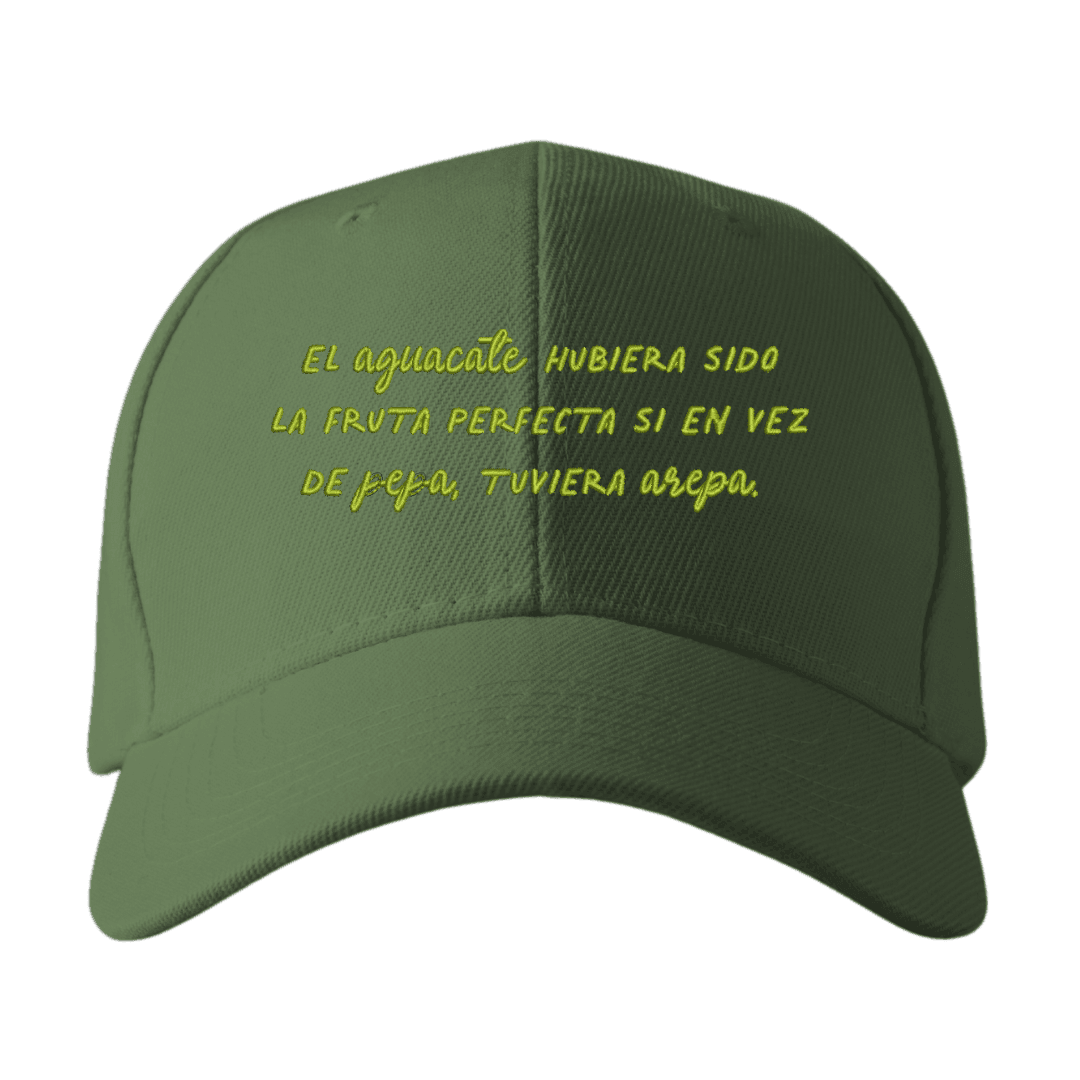 Gorra aguacate la fruta perfecta