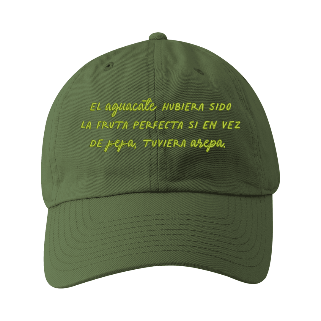 Gorra aguacate la fruta perfecta