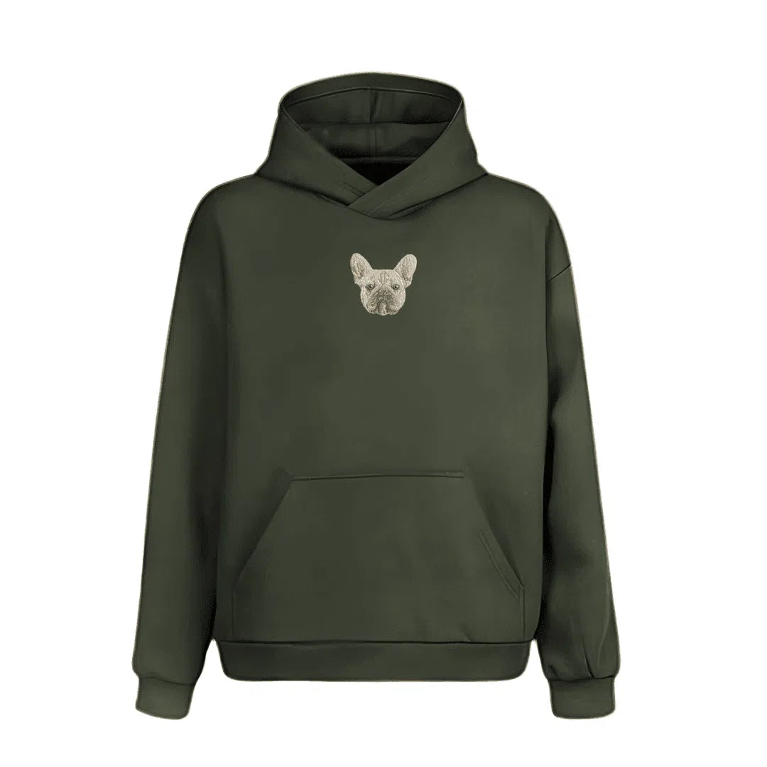 Hoodie Frenchie Beige