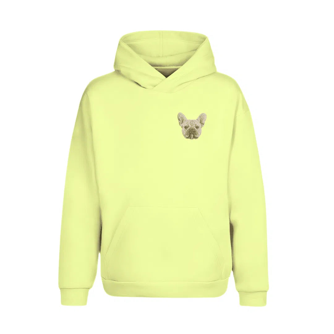 Hoodie Frenchie Beige