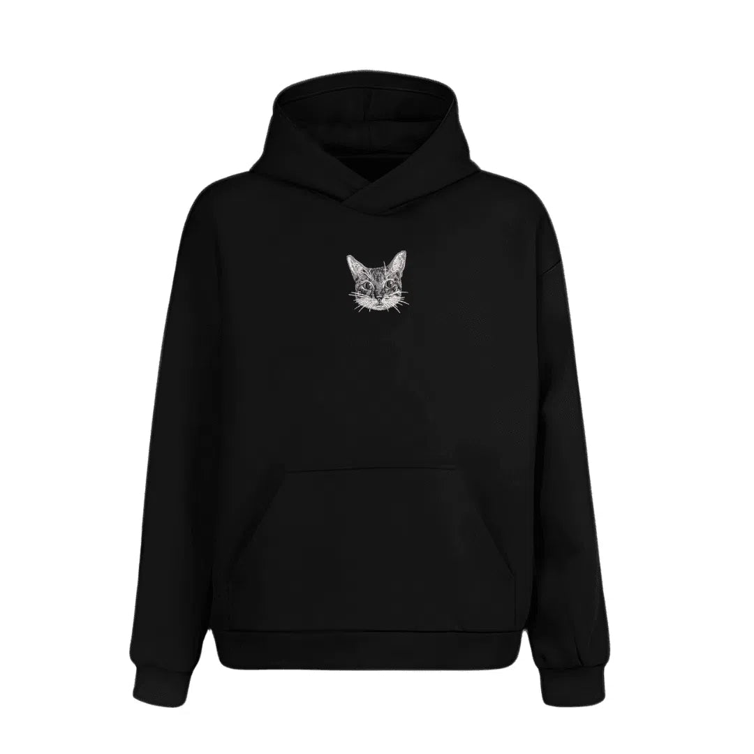 Hoodie - Gato americano gris