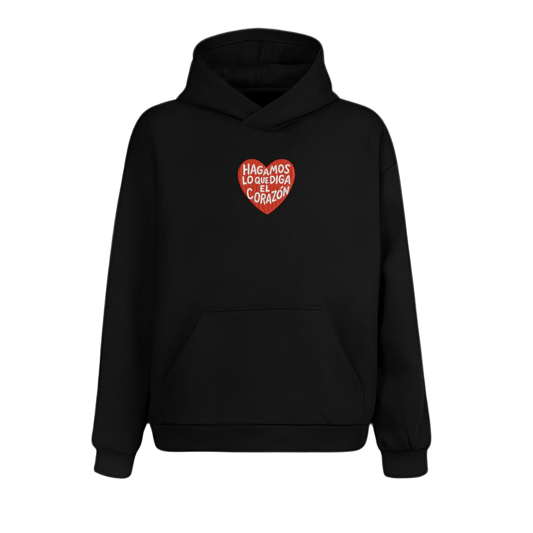 Hoodie - Hagamos lo que diga el corazón