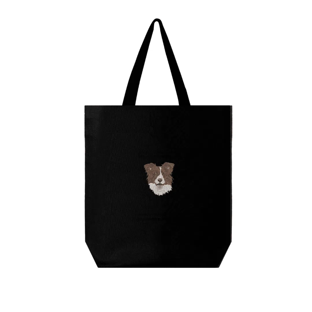 Totebag - Border collie café