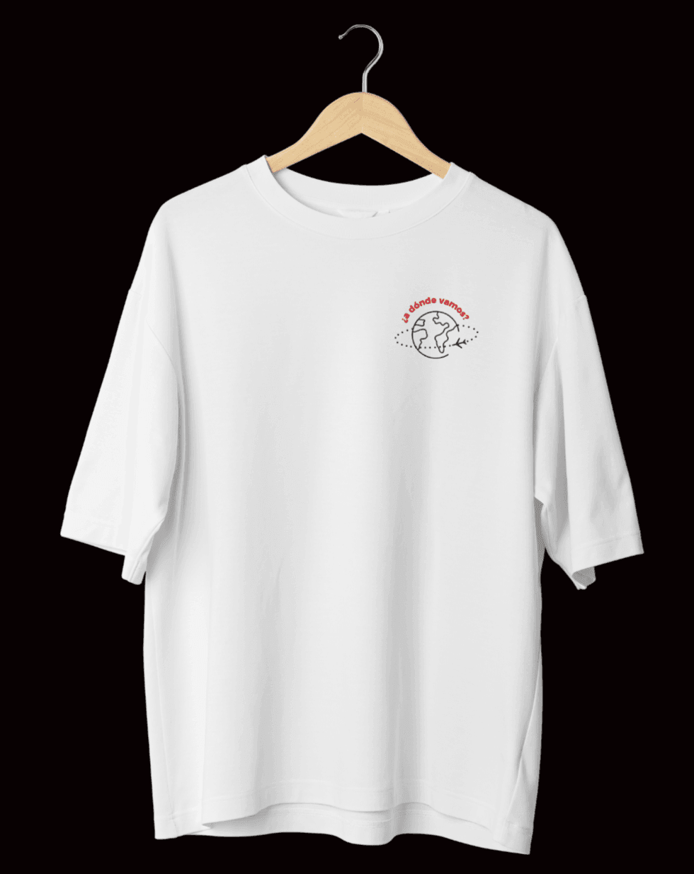 Camiseta ¿a dónde vamos?