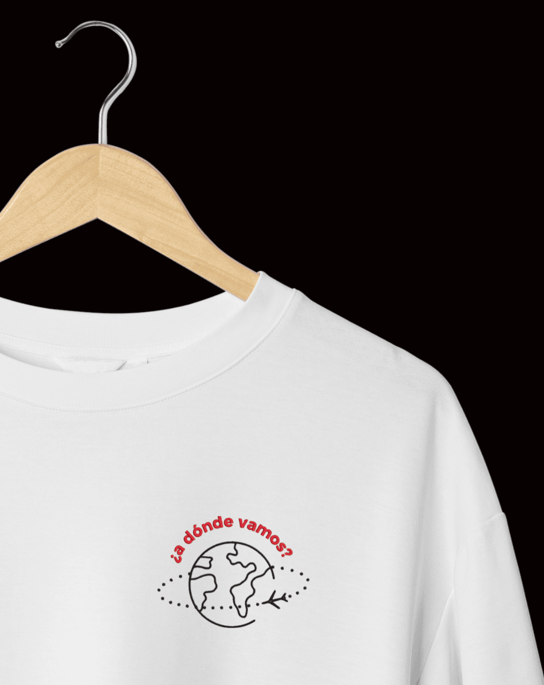 Camiseta ¿a dónde vamos?