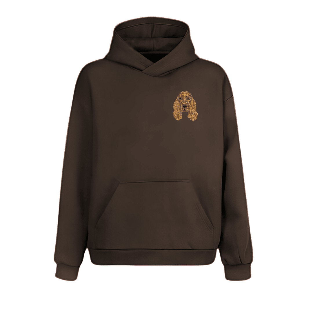 Hoodie - Cocker Spaniel Café