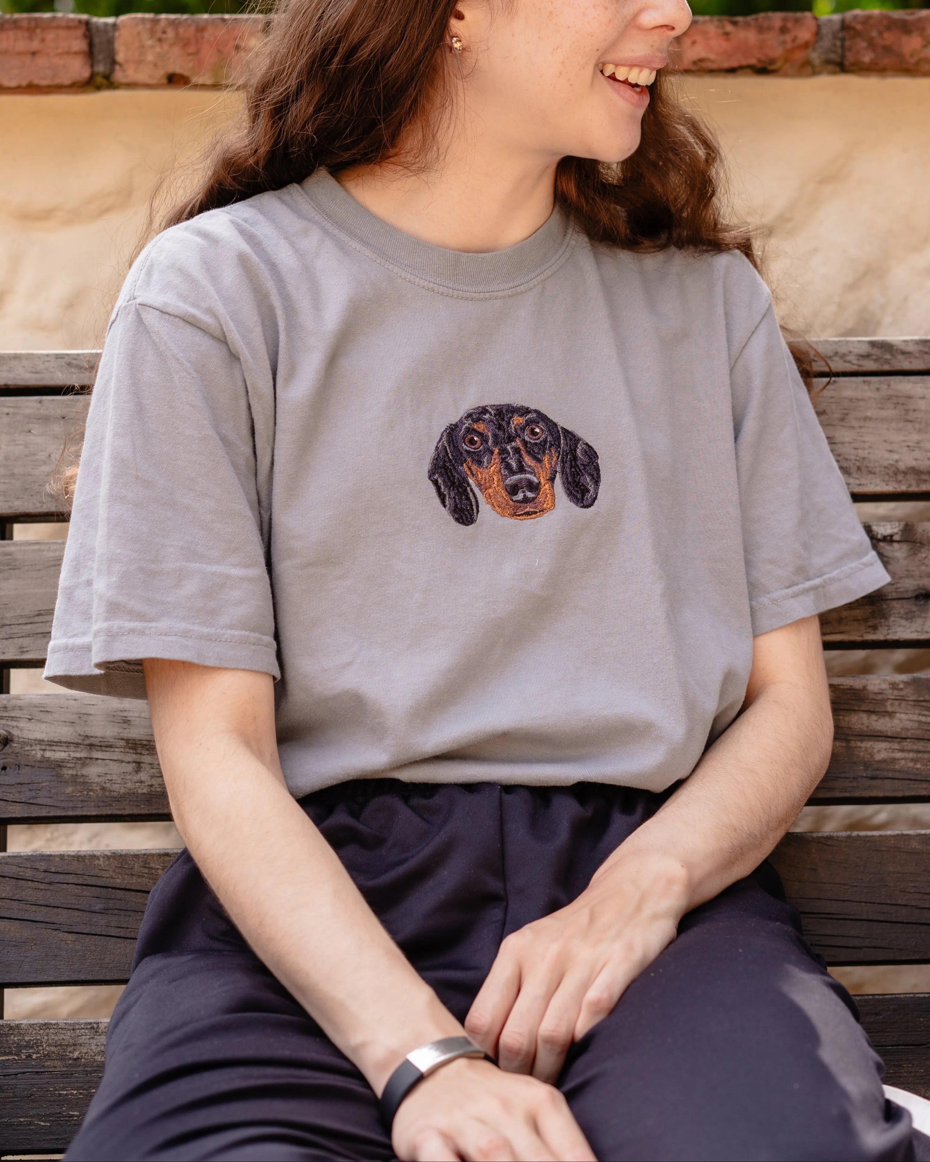 Camiseta Comfort - Salchicha Negro