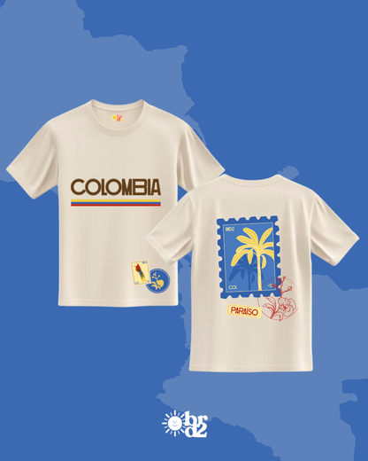 Camiseta - Colombia es un paraíso