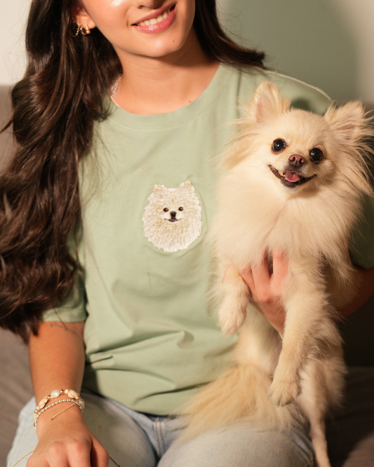 Camiseta personalizada con mascota en realismo