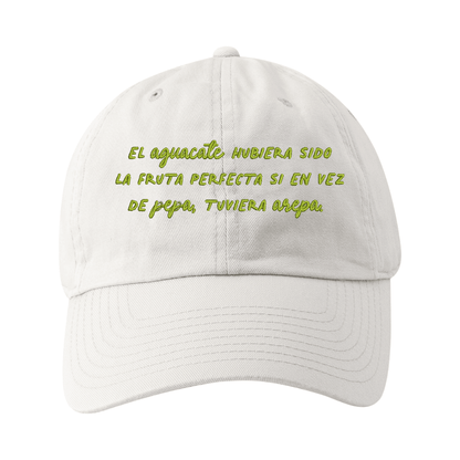 Gorra aguacate la fruta perfecta