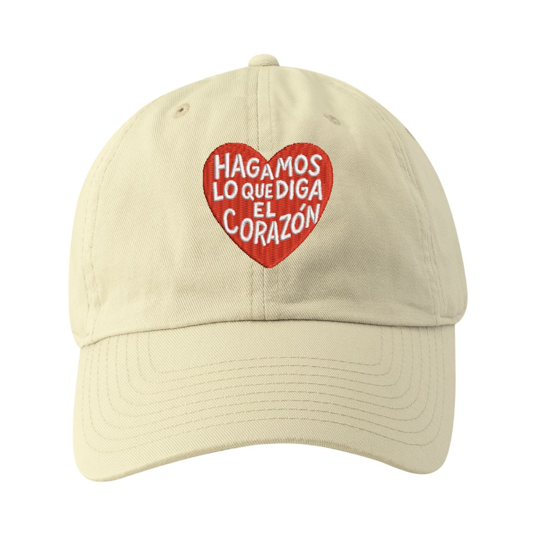 Gorra - Hagamos lo que diga el corazón