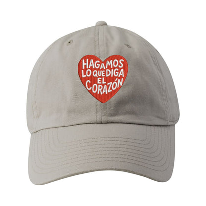 Gorra - Hagamos lo que diga el corazón