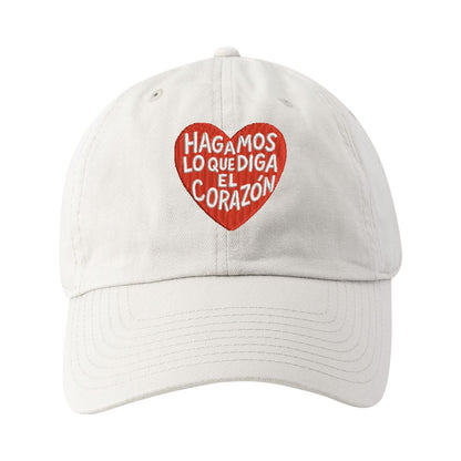 Gorra - Hagamos lo que diga el corazón