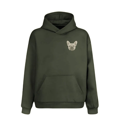 Hoodie Frenchie Beige
