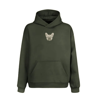 Hoodie Frenchie Beige