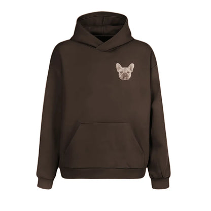 Hoodie Frenchie Beige