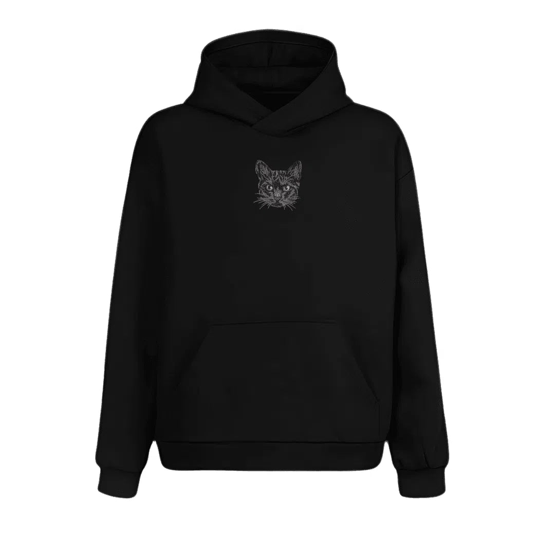 Hoodie Gato Negro