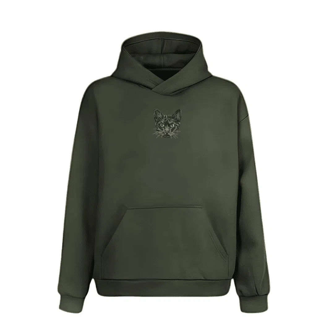 Hoodie Gato Negro