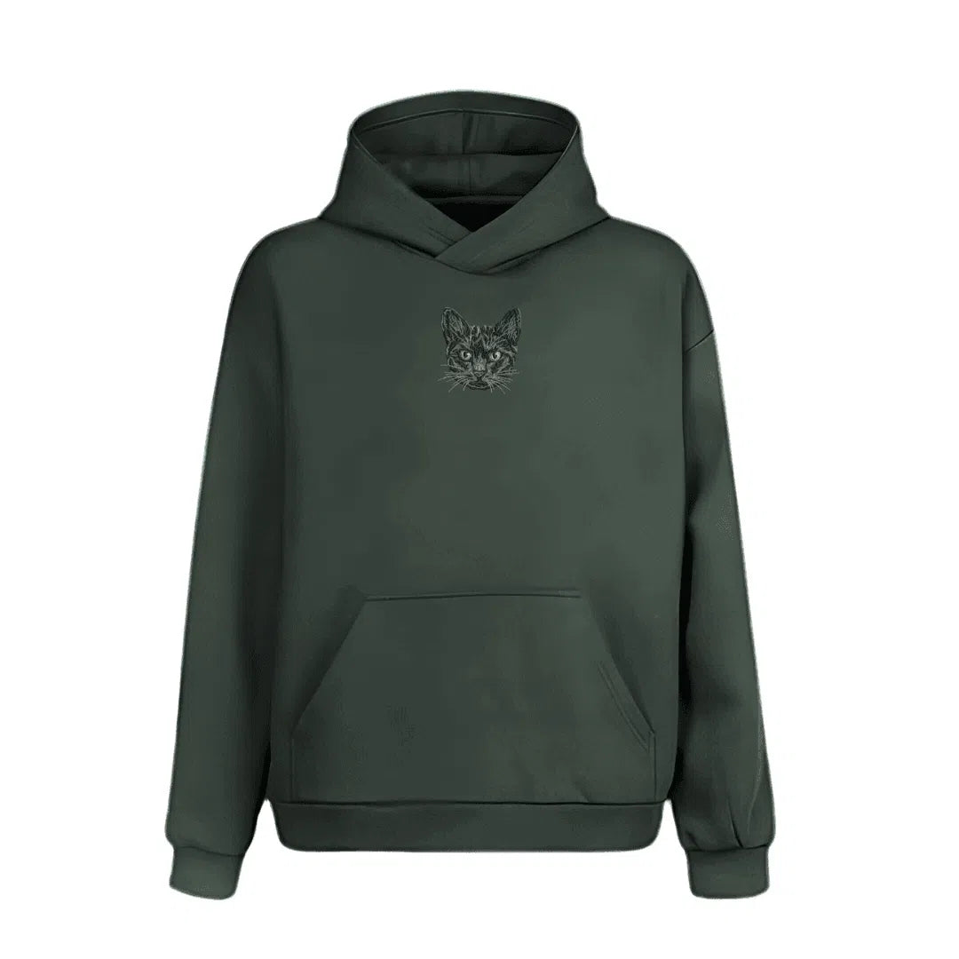 Hoodie Gato Negro