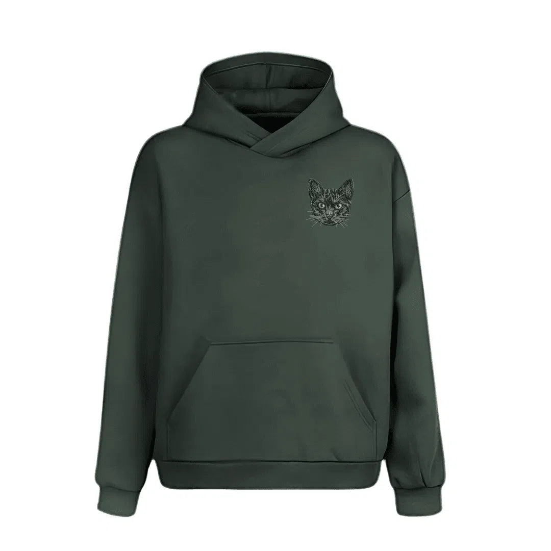 Hoodie Gato Negro