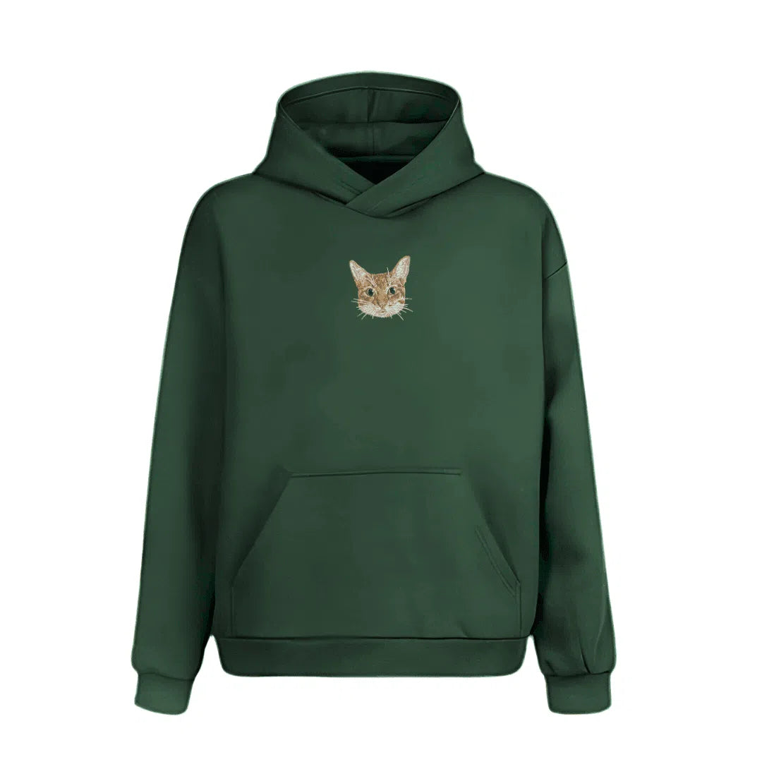 Hoodie Gato americano amarillo