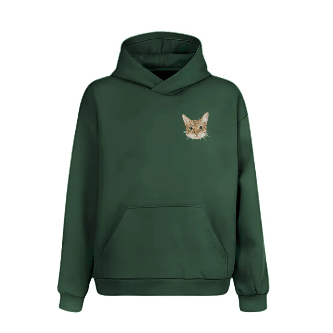 Hoodie Gato americano amarillo
