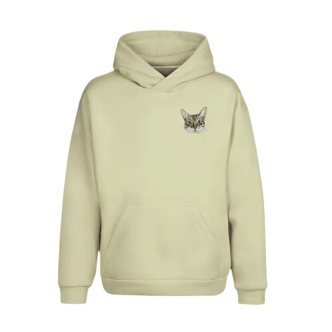 Hoodie - Gato americano gris