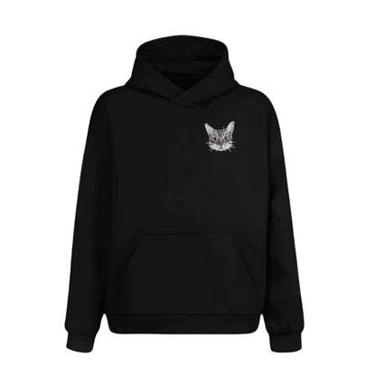 Hoodie - Gato americano gris