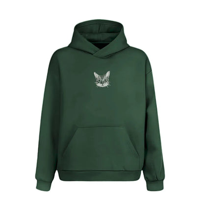 Hoodie - Gato americano gris
