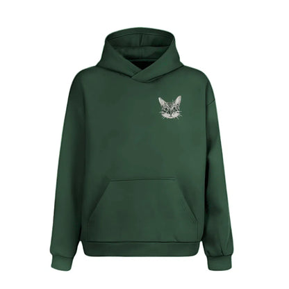Hoodie - Gato americano gris