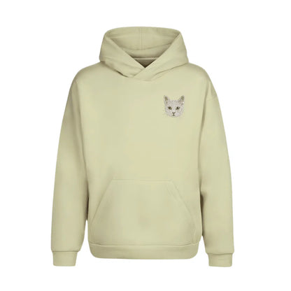 Hoodie - Gato blanco