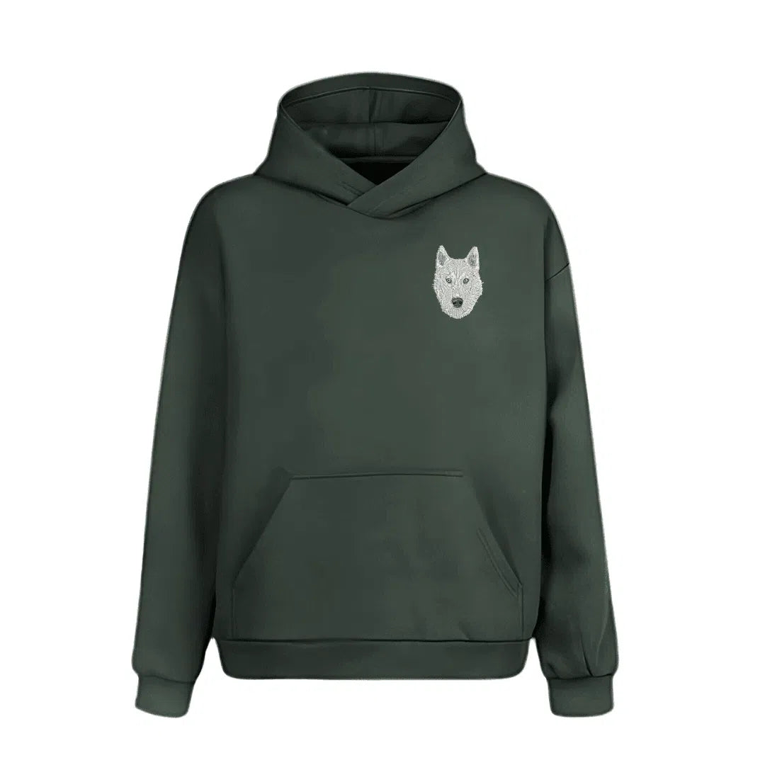 Hoodie - Husky blanco