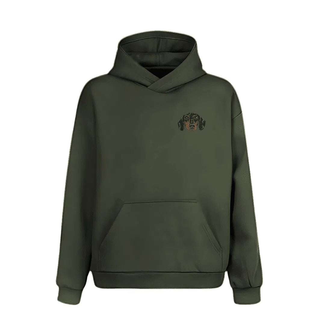 Hoodie Salchicha Negro