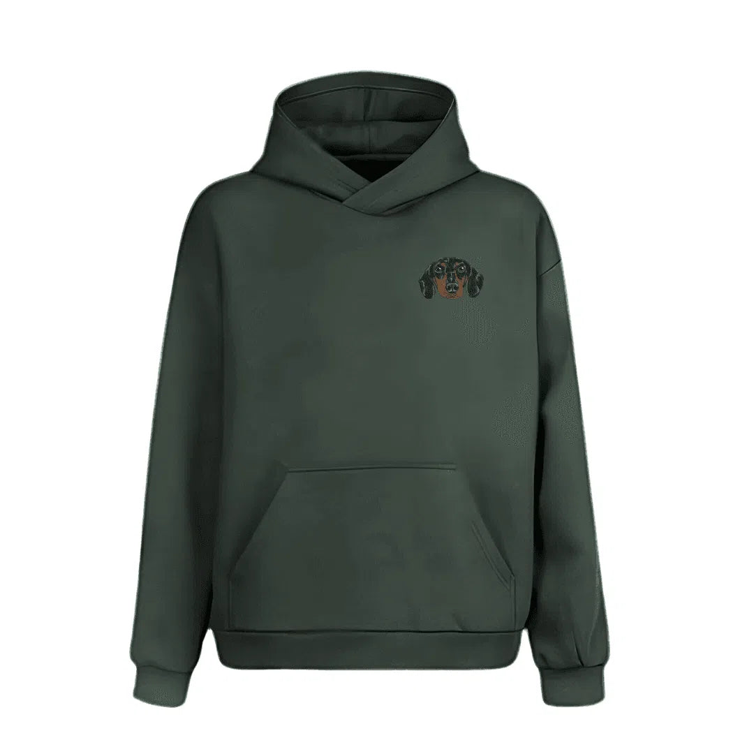 Hoodie Salchicha Negro