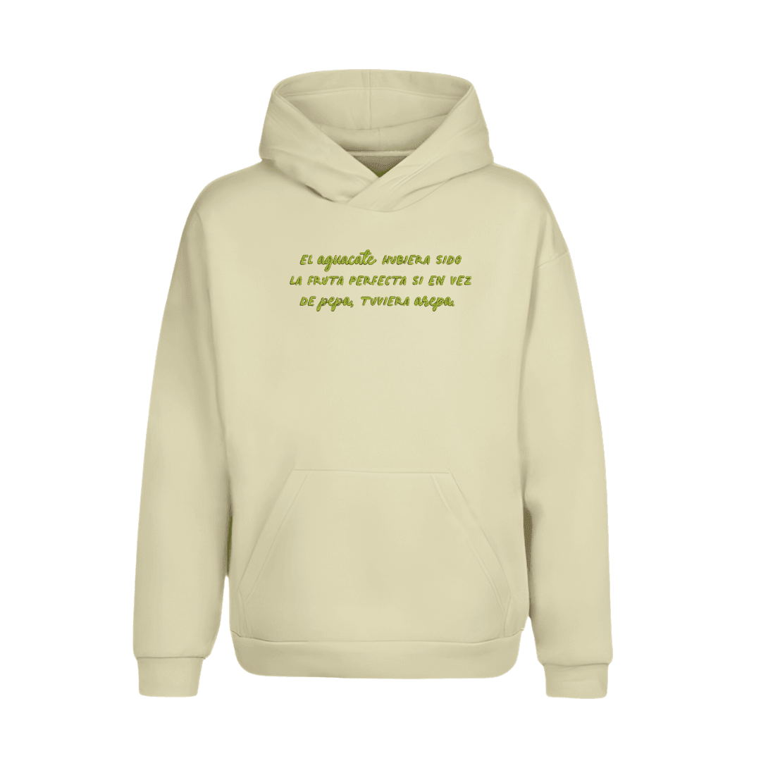Hoodie aguacate la fruta perfecta