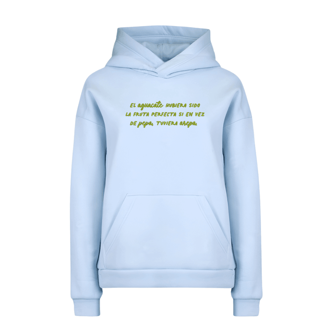 Hoodie aguacate la fruta perfecta