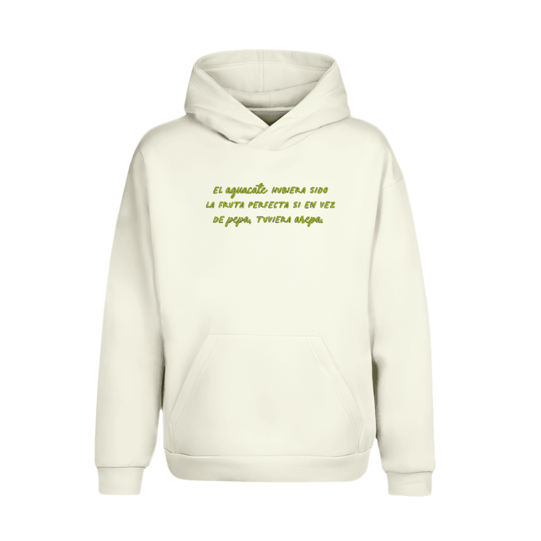Hoodie aguacate la fruta perfecta