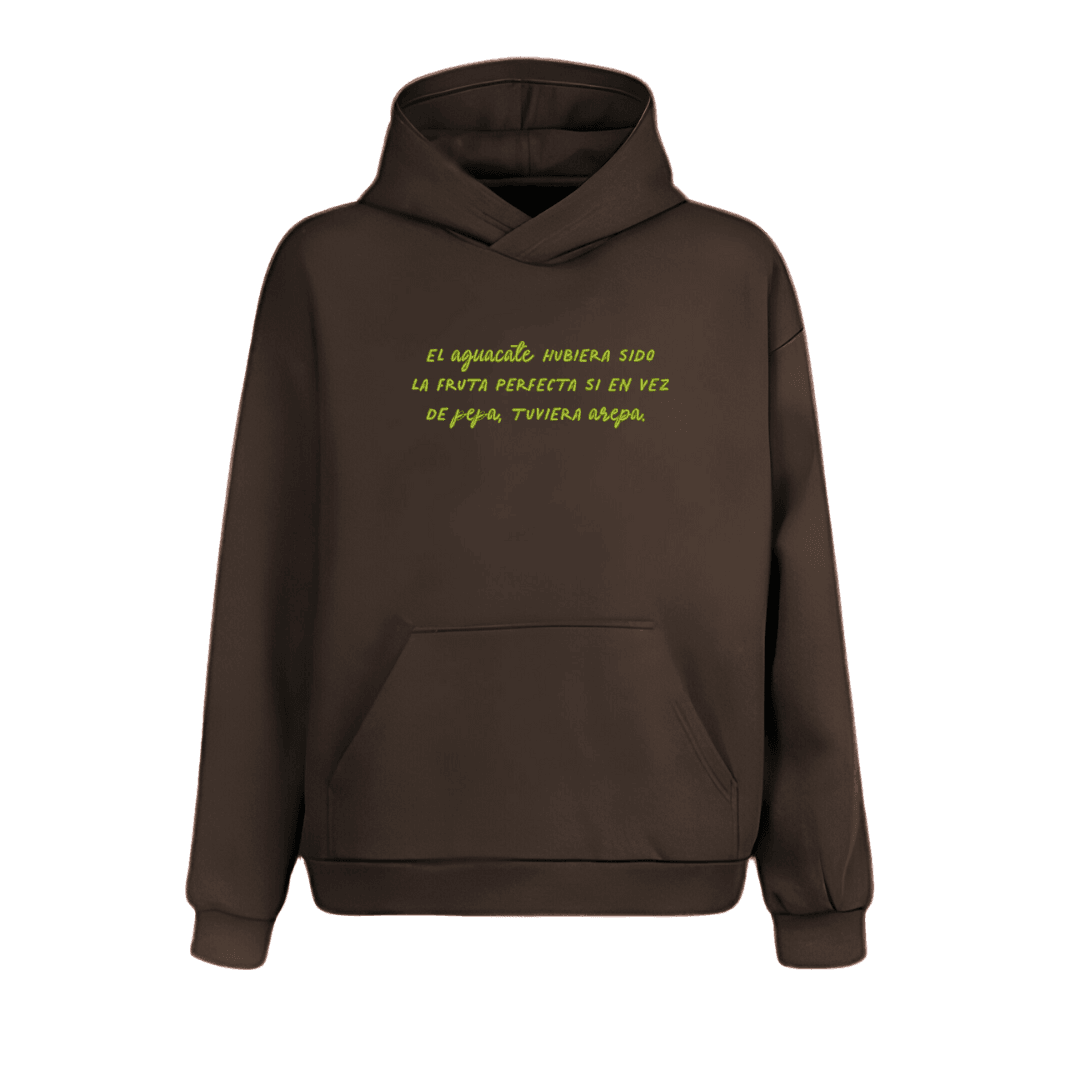 Hoodie aguacate la fruta perfecta