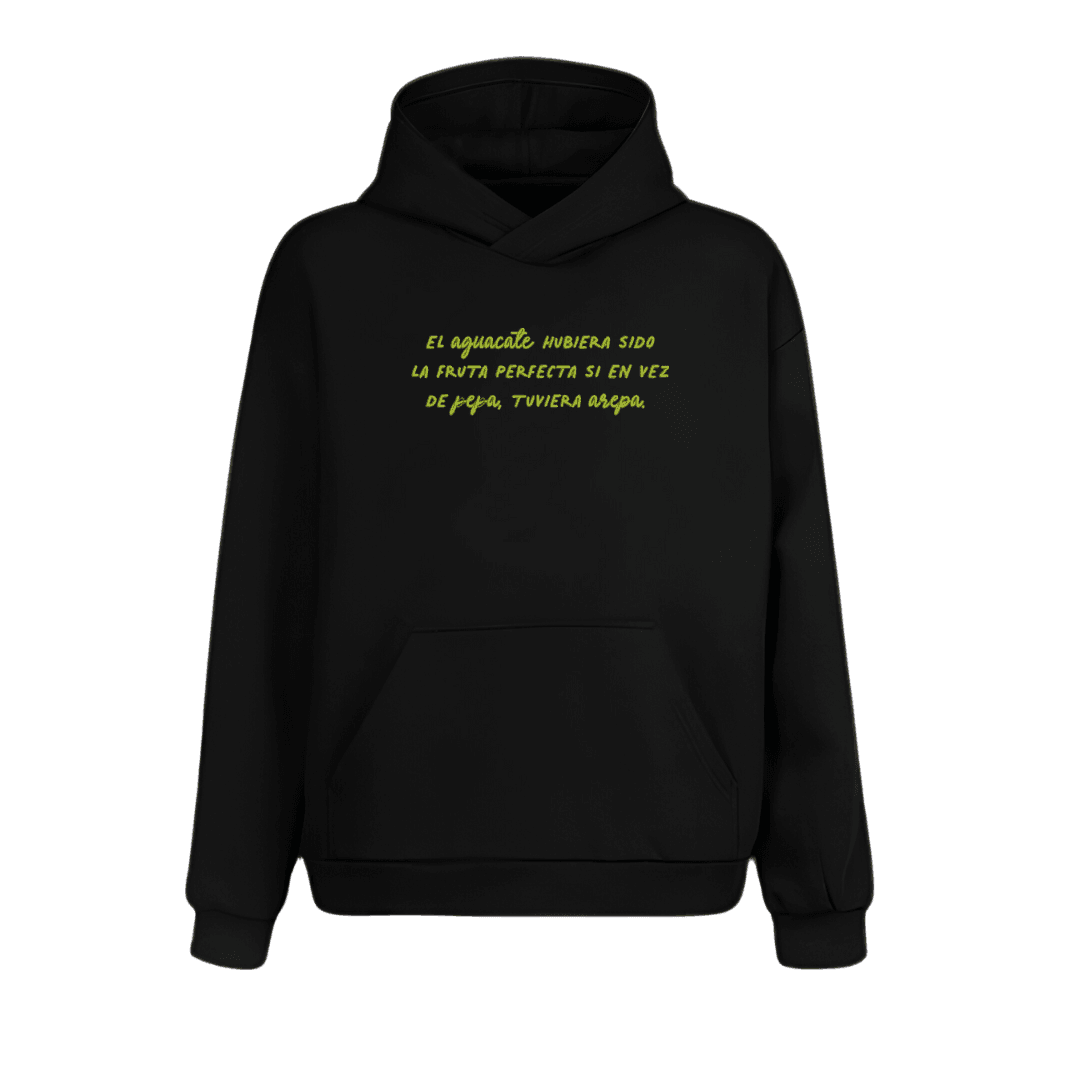Hoodie aguacate la fruta perfecta