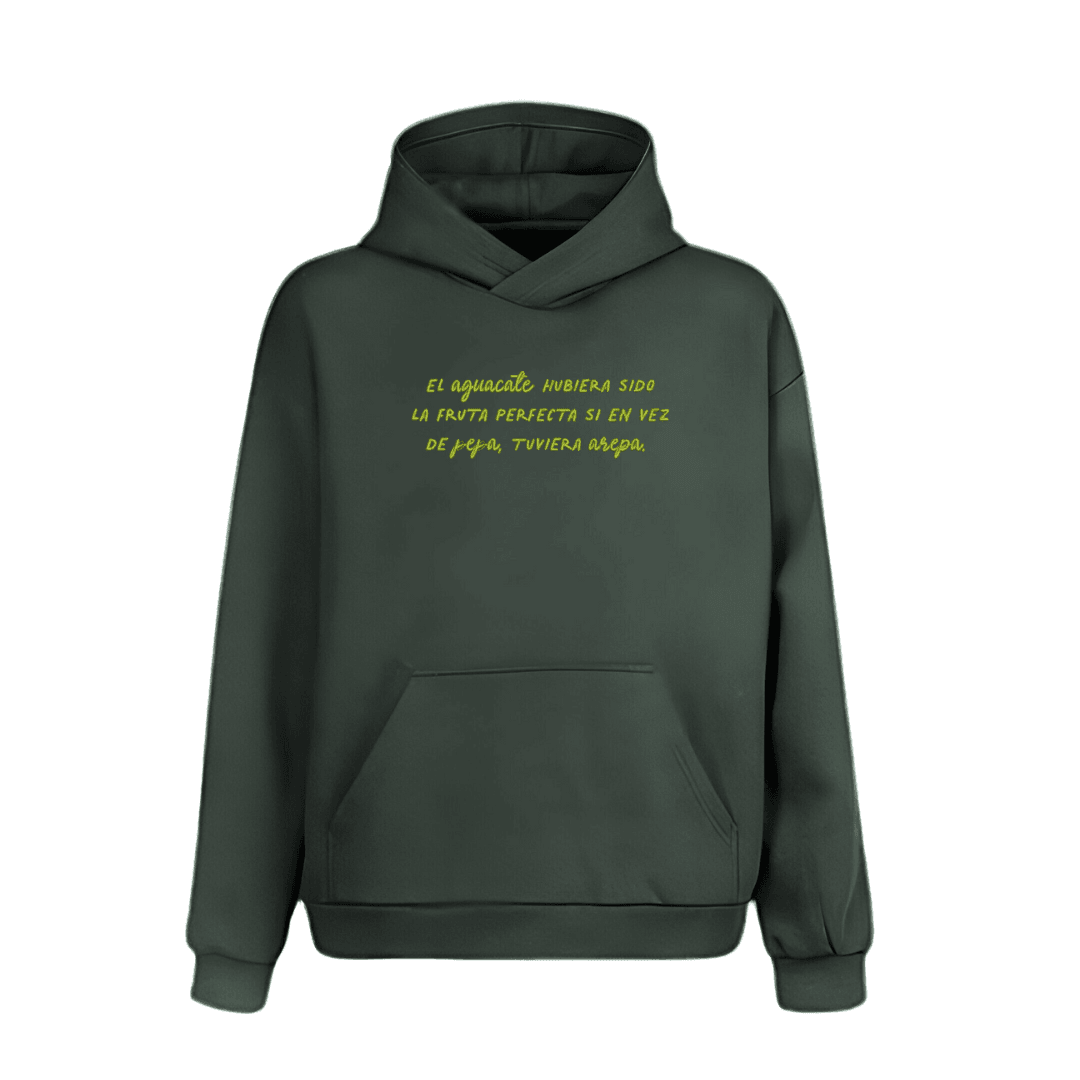 Hoodie aguacate la fruta perfecta