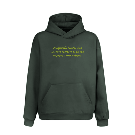 Hoodie aguacate la fruta perfecta