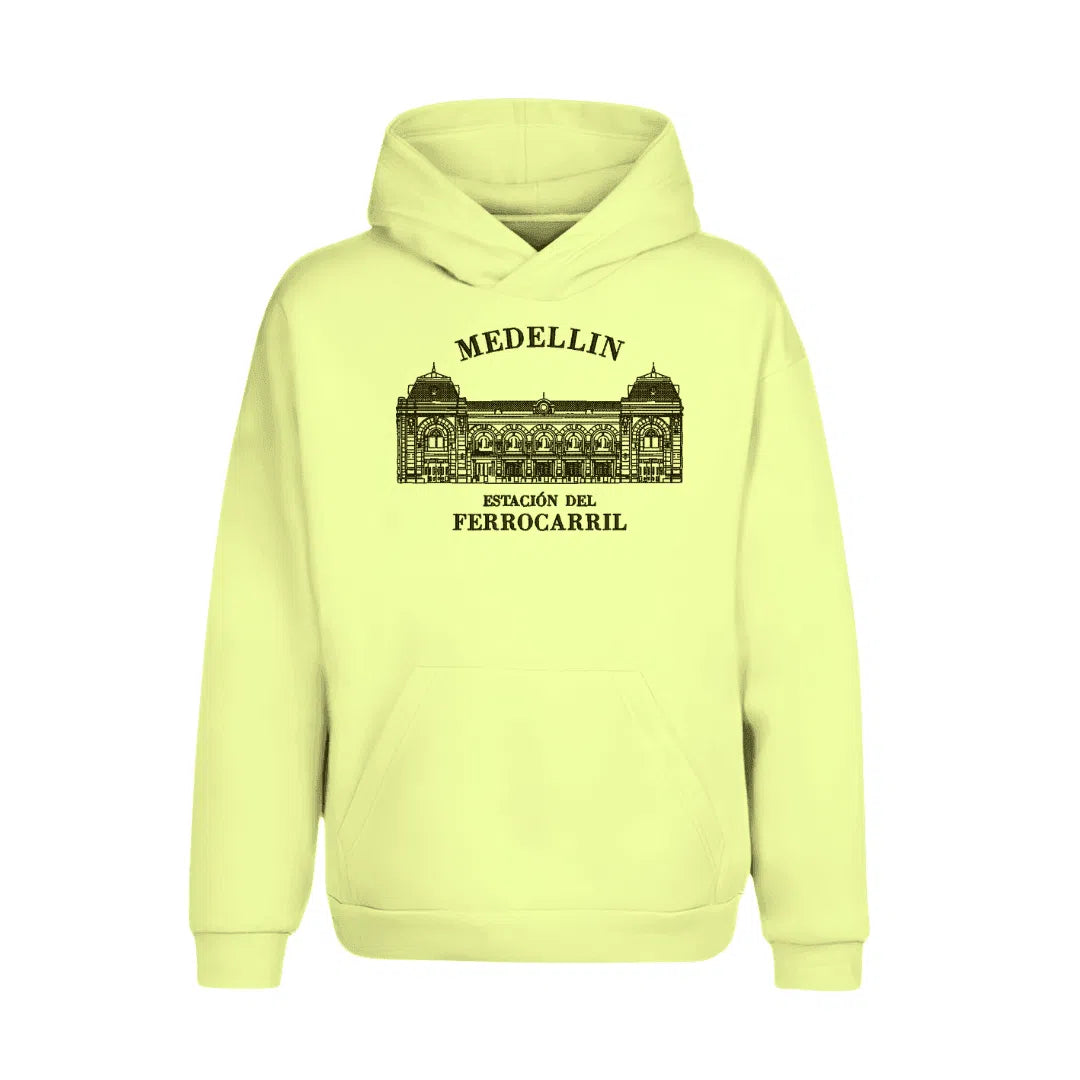 Hoodie estación del ferrocarril de Antioquia