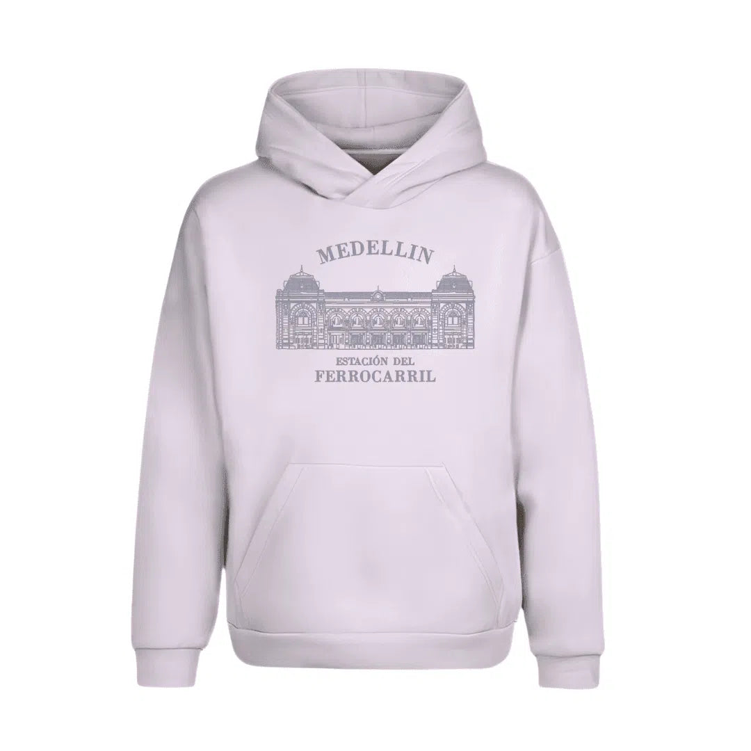 Hoodie estación del ferrocarril de Antioquia
