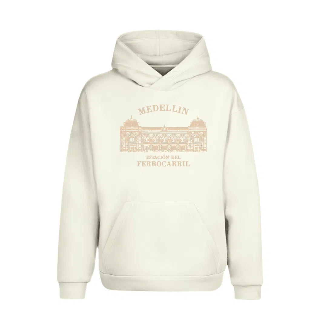 Hoodie estación del ferrocarril de Antioquia