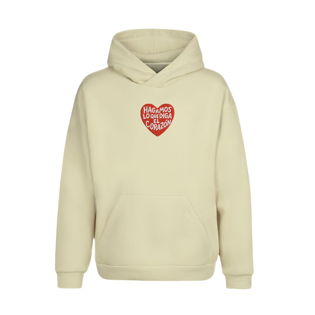 Hoodie - Hagamos lo que diga el corazón
