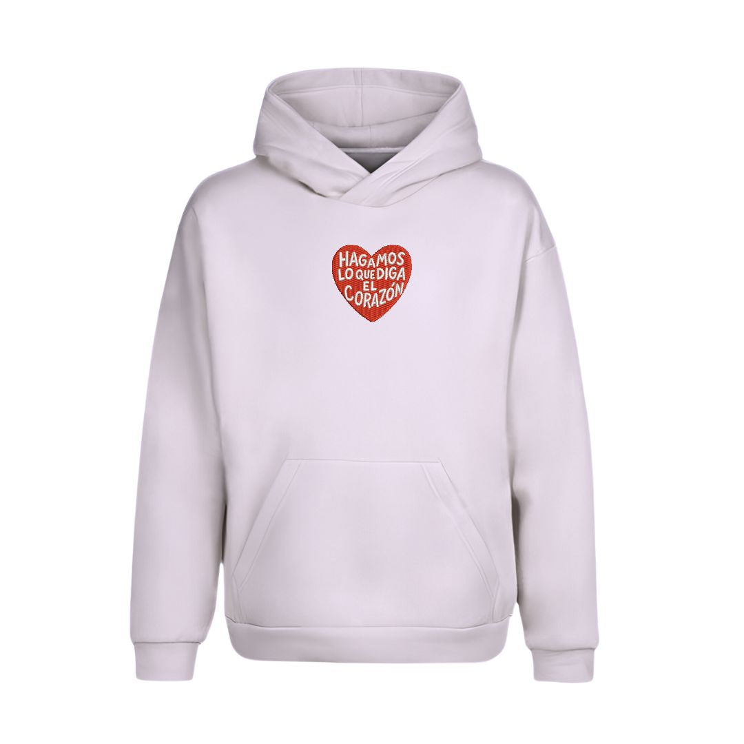 Hoodie - Hagamos lo que diga el corazón