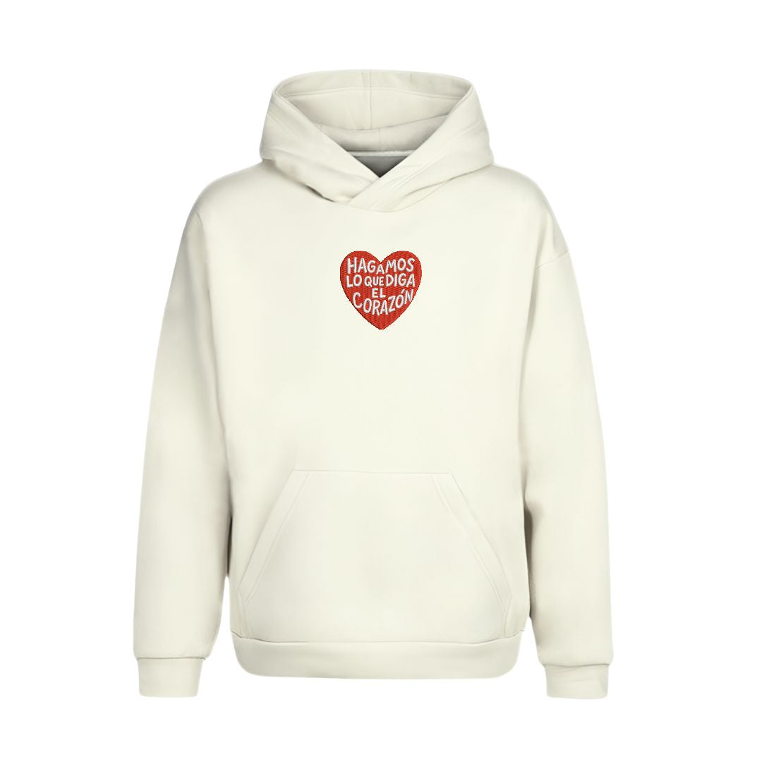 Hoodie - Hagamos lo que diga el corazón