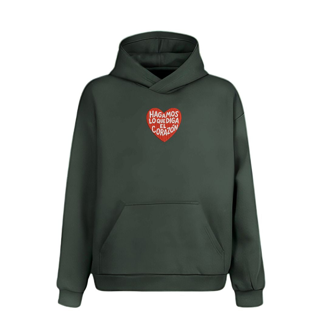 Hoodie - Hagamos lo que diga el corazón